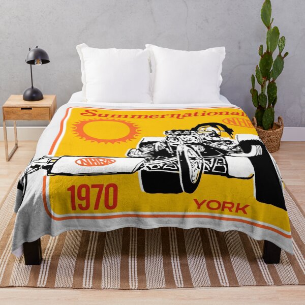 Item preview, 1970 Summernationals York Front Engine Dragster Vintage Drag Racing designed and sold by EdGraphy.