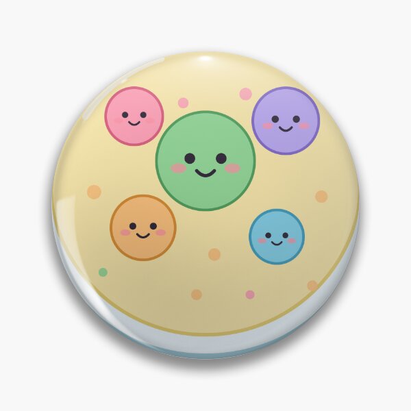 Item preview, Good Culture - Cute Kawaii Bacteria Petri Dish designed and sold by Mooncap Studio.