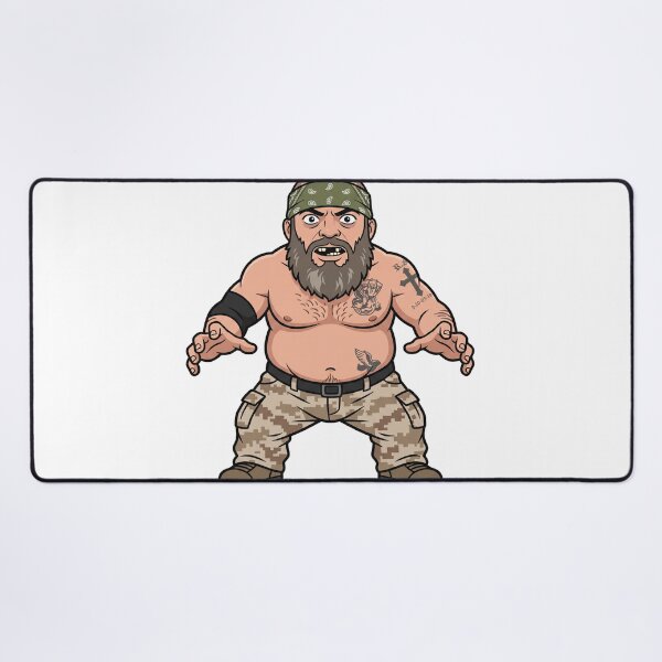 Item preview, Mark Briscoe Wrestling Gnome designed and sold by Bad-Decisions-Designs.