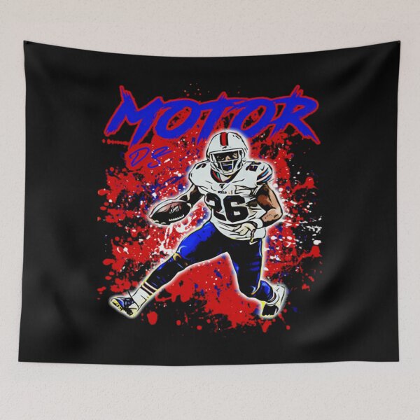 Item preview, Devin Singletary Motor Buffalo Football Action Art designed and sold by TinaQuentin.