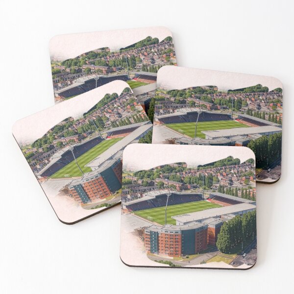 Item preview, Wrexham Racecourse Ground Stadium Artwork designed and sold by ArtworkNorth.