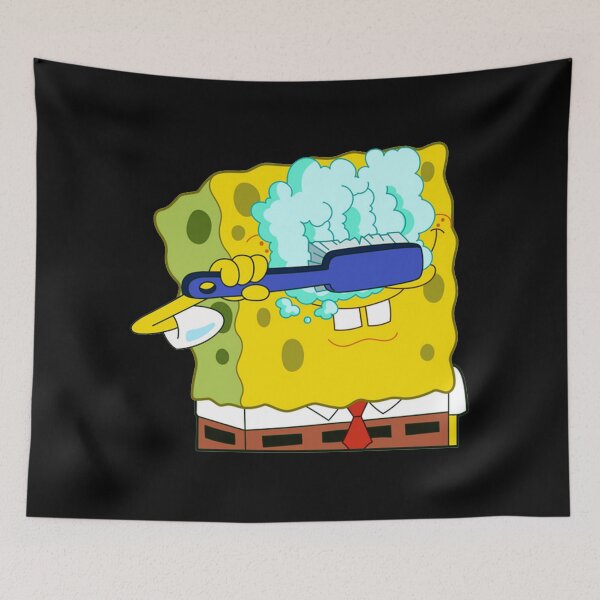 Item preview, SpongeBob Washing Eyes  designed and sold by totoro-1988.