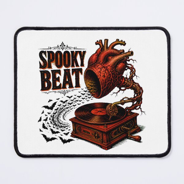 Item preview, Gothic Gramophone Anatomical Heart Spooky Beat Music designed and sold by chattsuede.