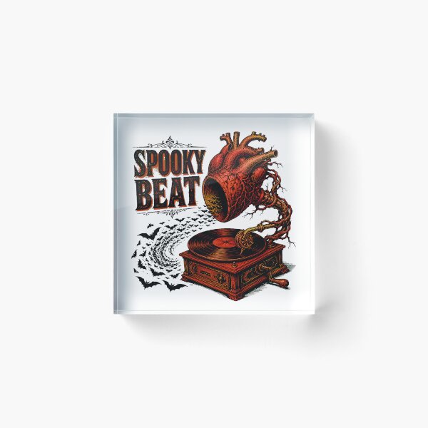 Item preview, Gothic Gramophone Anatomical Heart Spooky Beat Music designed and sold by chattsuede.