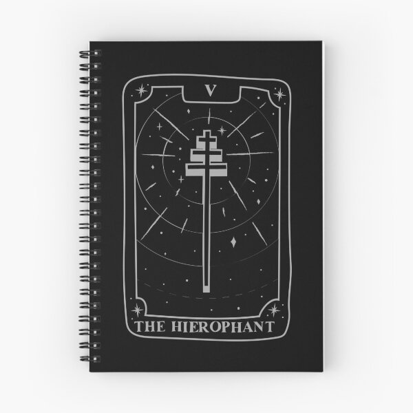Item preview, The Hierophant tarot card design designed and sold by marmaladex.