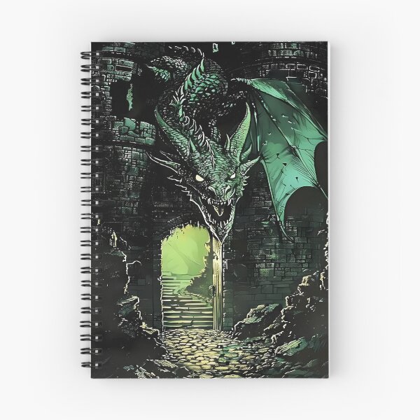 Item preview, Dragon Guarding a Castle Entrance designed and sold by haroldchoffm.