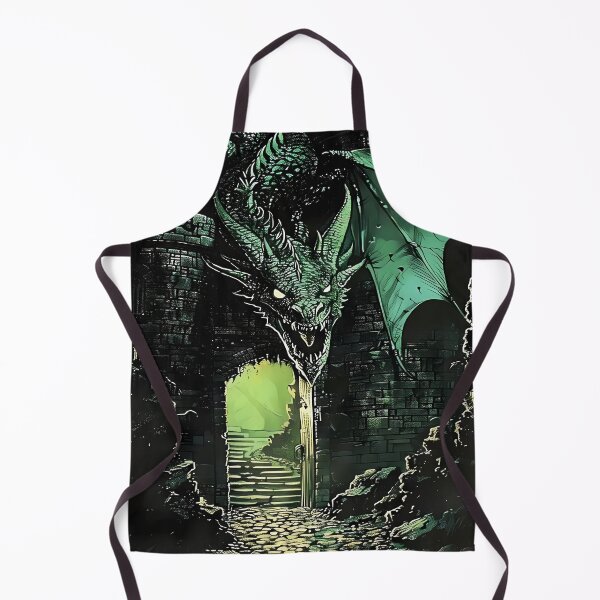 Item preview, Dragon Guarding a Castle Entrance designed and sold by haroldchoffm.