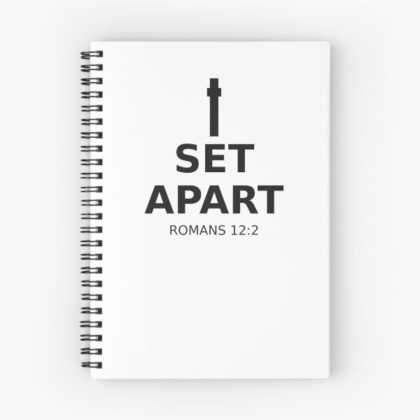 Item preview, Set Apart Romans 12:2 designed and sold by Persevere-Co.