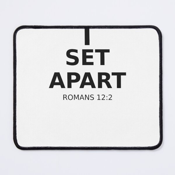 Item preview, Set Apart Romans 12:2 designed and sold by Persevere-Co.