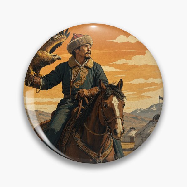 Item preview, Ulaanbaatar Mongolia Eagle Hunters Vintage designed and sold by JIGUWORLD.