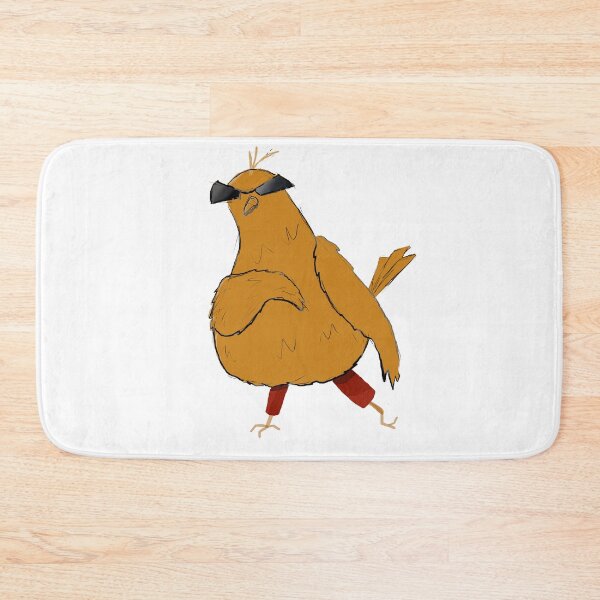 Item preview, Cool Walking Bird with Sunglasses – Funny Meme Bird designed and sold by LytStudio.