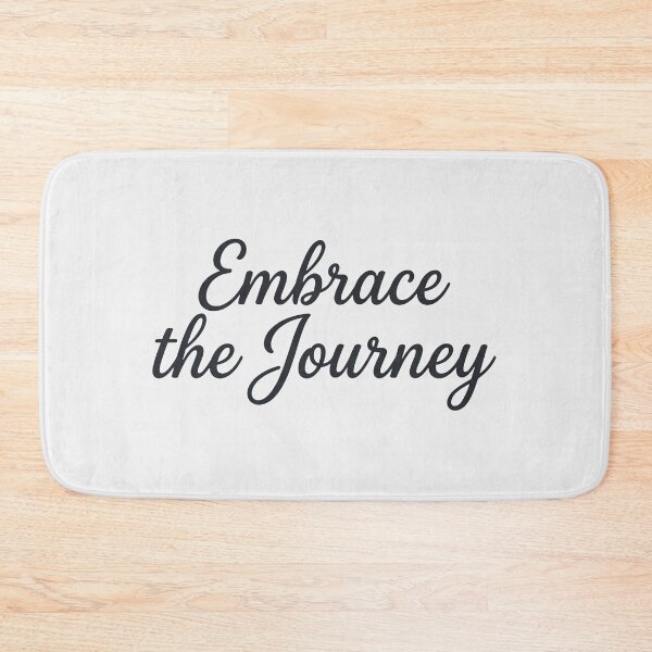 Item preview, Embrace the Journey Modern Typography Quote designed and sold by pattman.