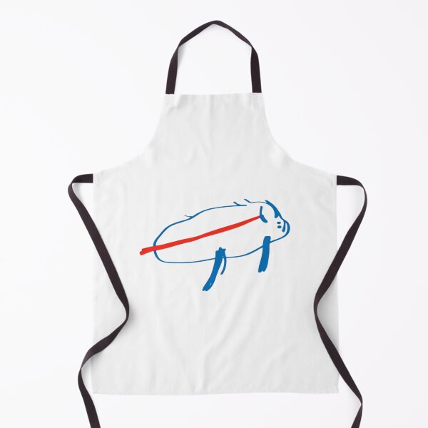 Item preview, Hand Drawn Potato Buffalo Bison Football Sketch designed and sold by TinaQuentin.