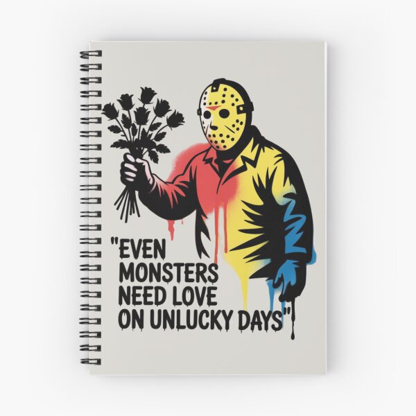 Item preview, Friday 13th - Even monsters need love on unlucky days designed and sold by 123ks.