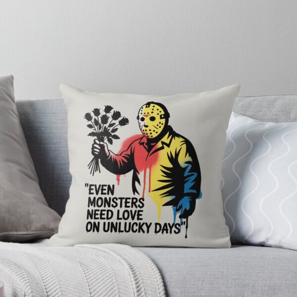 Item preview, Friday 13th - Even monsters need love on unlucky days designed and sold by 123ks.