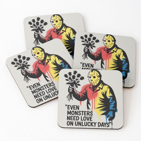 Item preview, Friday 13th - Even monsters need love on unlucky days designed and sold by 123ks.