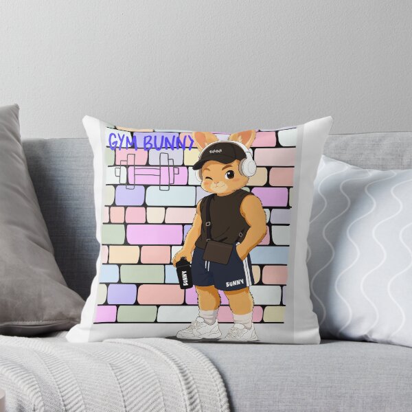 Item preview, Bunny Huddy heading to the gym designed and sold by Luluandcats.