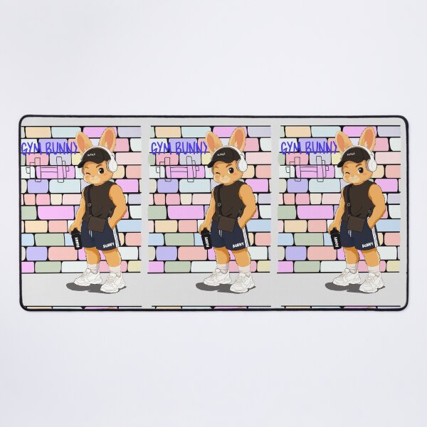 Item preview, Bunny Huddy heading to the gym designed and sold by Luluandcats.