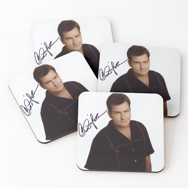 Item preview, Charlie Sheen Autograph designed and sold by pixelartshop4r.