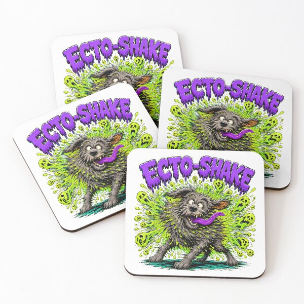 Item preview, Spooky Ectoplasm Slime Dog Wet Shake Cartoon designed and sold by chattsuede.