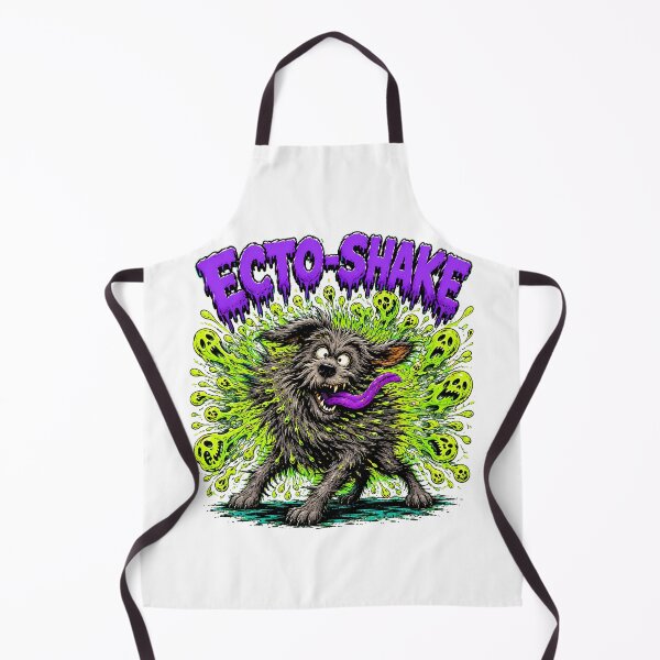 Item preview, Spooky Ectoplasm Slime Dog Wet Shake Cartoon designed and sold by chattsuede.