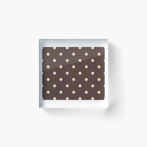 Item preview, Yellow and Brown Polka Dot 2026 Polka Dots Trend Pattern / Best Selling 2026 Tiktok Trend Aesthetic Girl Y2k Coquette Pinterest Girl Mini Dress / Top / Phone Case / Butter Yellow and Chocolate Brown designed and sold by TeenLake.