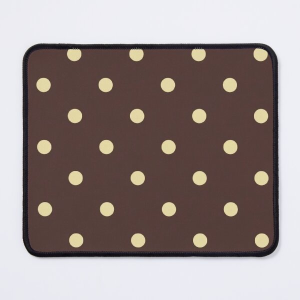Artikelvorschau, Gelb-braunes Polka-Dot-Muster 2026 / Bestseller 2026 TikTok-Trend Ästhetisches Y2K-Girl-Coquette-Pinterest-Girl-Minikleid / Top / Handyhülle / Buttergelb und Schokoladenbraun entworfen und verkauft von TeenLake.