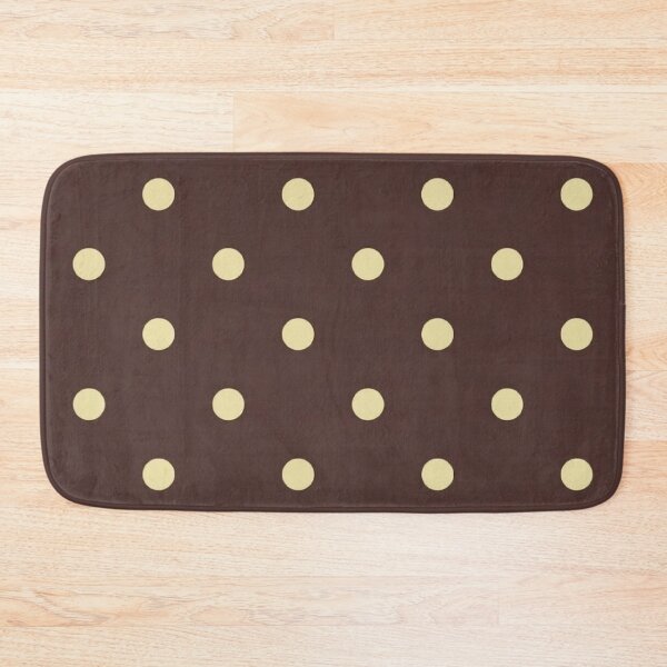 Item preview, Yellow and Brown Polka Dot 2026 Polka Dots Trend Pattern / Best Selling 2026 Tiktok Trend Aesthetic Girl Y2k Coquette Pinterest Girl Mini Dress / Top / Phone Case / Butter Yellow and Chocolate Brown designed and sold by TeenLake.