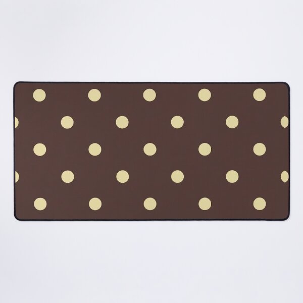 Item preview, Yellow and Brown Polka Dot 2026 Polka Dots Trend Pattern / Best Selling 2026 Tiktok Trend Aesthetic Girl Y2k Coquette Pinterest Girl Mini Dress / Top / Phone Case / Butter Yellow and Chocolate Brown designed and sold by TeenLake.