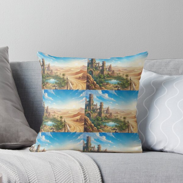 Item preview, desert oasis (no border) designed and sold by Crimsonmerchant.