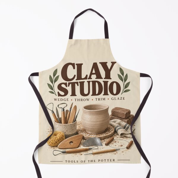 Item preview, Clay Studio Tools | Vintage Pottery & Ceramic Artist Wall Art designed and sold by astersgraphics.