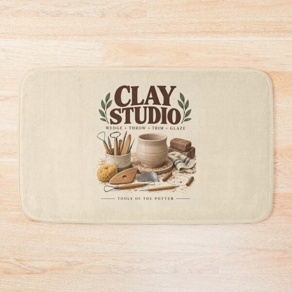 Item preview, Clay Studio Tools | Vintage Pottery & Ceramic Artist Wall Art designed and sold by astersgraphics.