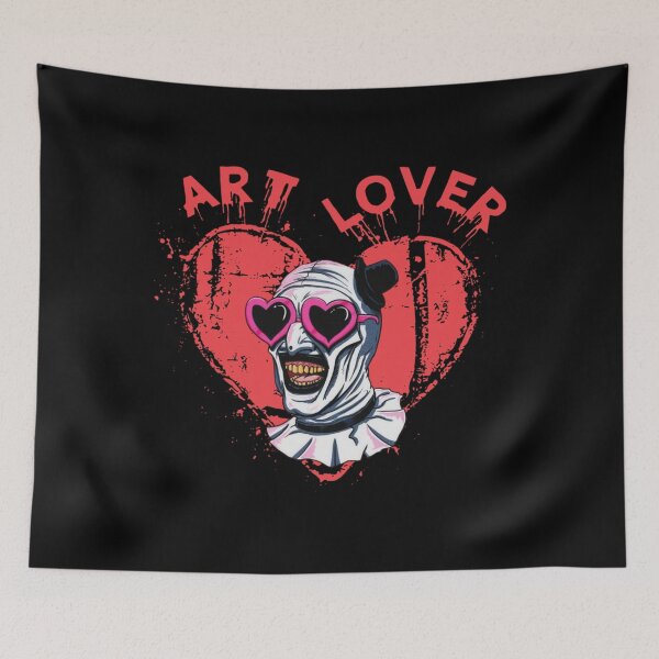 Item preview, Terrifier Art The Clown Lover   designed and sold by ruffinathisarts.