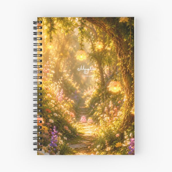 Item preview, ✫ Sunlit Path Through the Flowering Mergle Forest ✫ designed and sold by ✫ Mergle ✫.