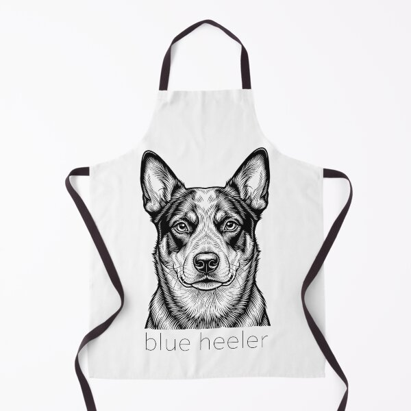 Item preview, Blue Heeler Illustration for light color shirts designed and sold by SUP-R-Ts.