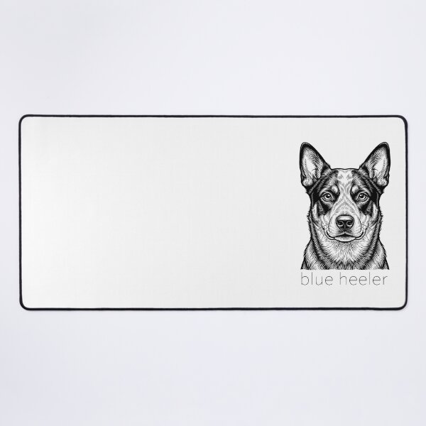 Artikelvorschau, Illustration eines Australian Cattle Dogs für helle Hemden entworfen und verkauft von SUP-R-Ts.