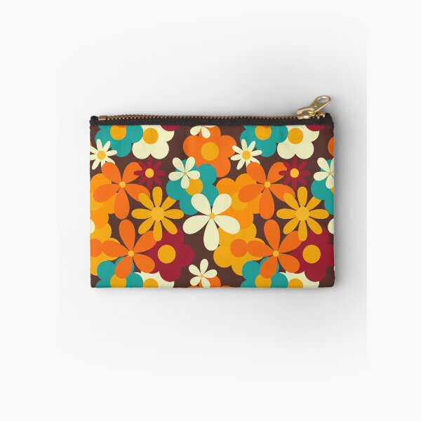 Item preview, Retro 70s Flower Power Seamless Floral Pattern designed and sold by ClaudiaFlores.