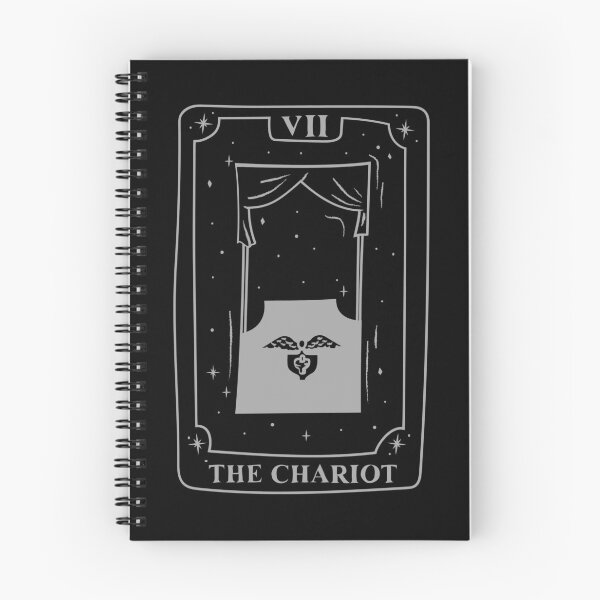 Item preview, The Chariot tarot card design designed and sold by marmaladex.