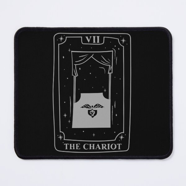 Item preview, The Chariot tarot card design designed and sold by marmaladex.