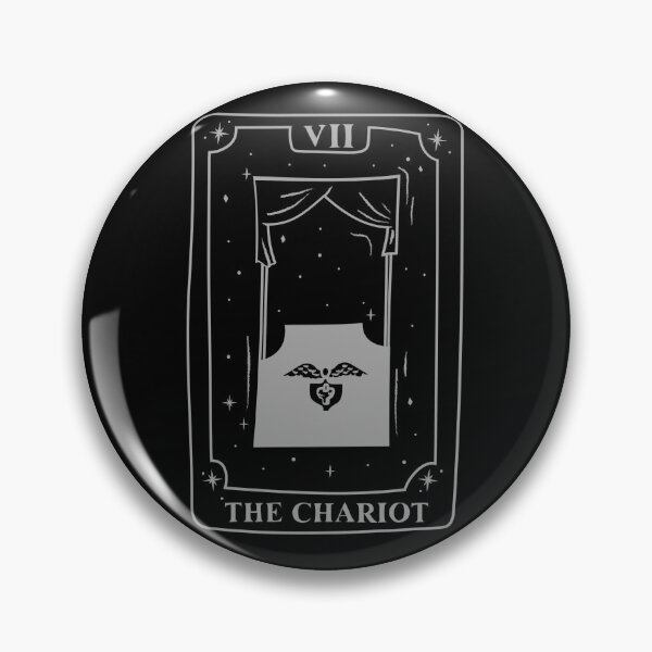 Item preview, The Chariot tarot card design designed and sold by marmaladex.