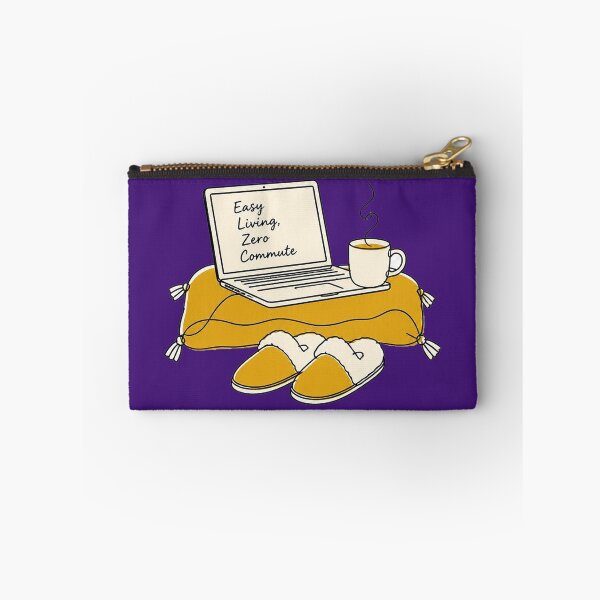 Item preview, Easy Living Zero Commute Funny Remote Work Shirt Design designed and sold by Mahilis.