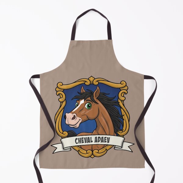 Item preview, The caricature of the Abyssinian horse in a coat of arms designed and sold by Cheval-de-coeur.