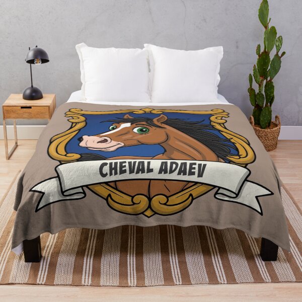 Item preview, The caricature of the Abyssinian horse in a coat of arms designed and sold by Cheval-de-coeur.
