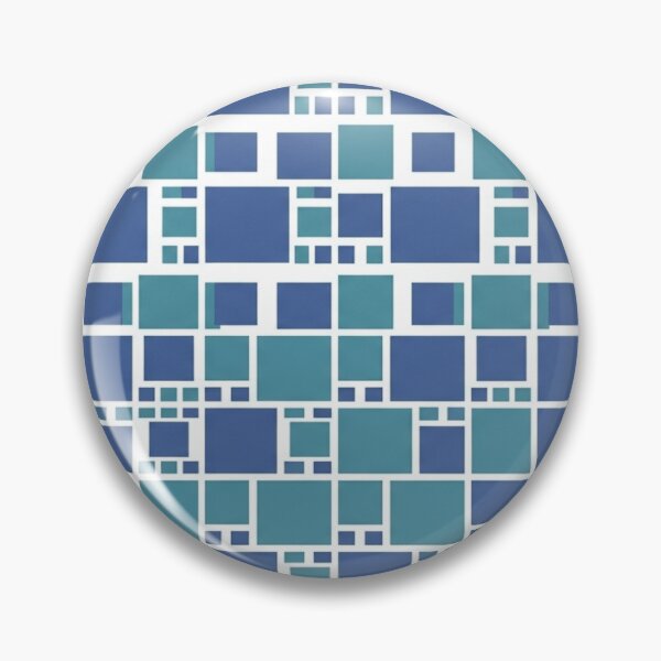 Item preview, Repeating Green and Blue Pattern designed and sold by P2Genies.