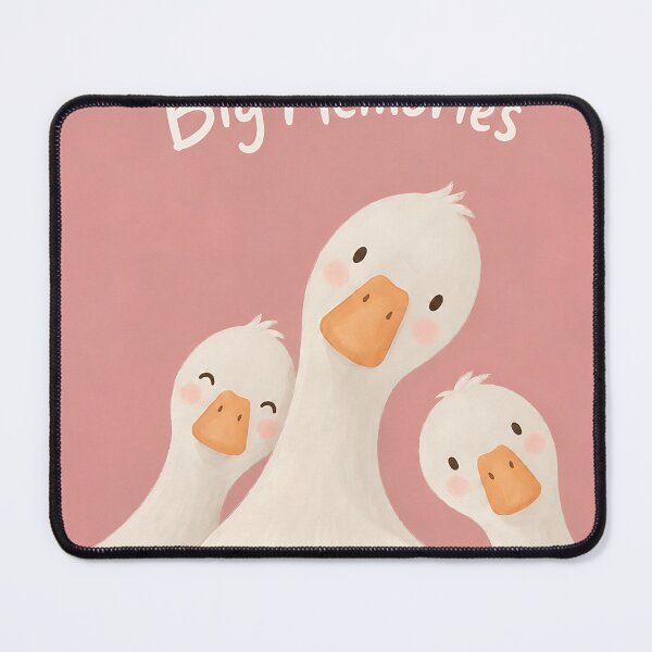 Item preview, Little Moments Big Memories – Cute Goose Family Illustration designed and sold by zisad.