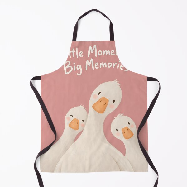 Item preview, Little Moments Big Memories – Cute Goose Family Illustration designed and sold by zisad.