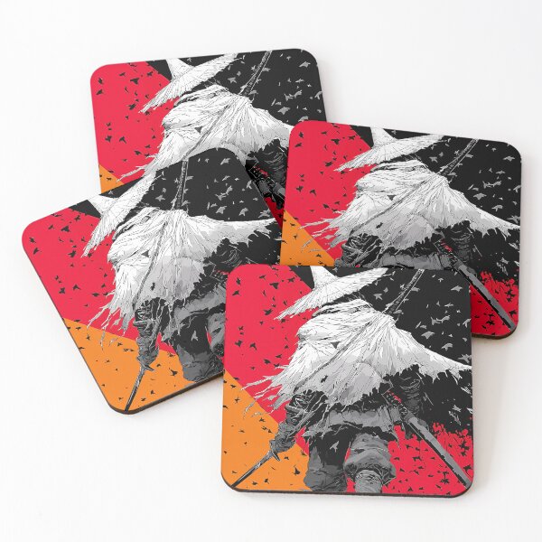 Item preview, Samurai with Straw Hat and Red Sky designed and sold by haroldchoffm.