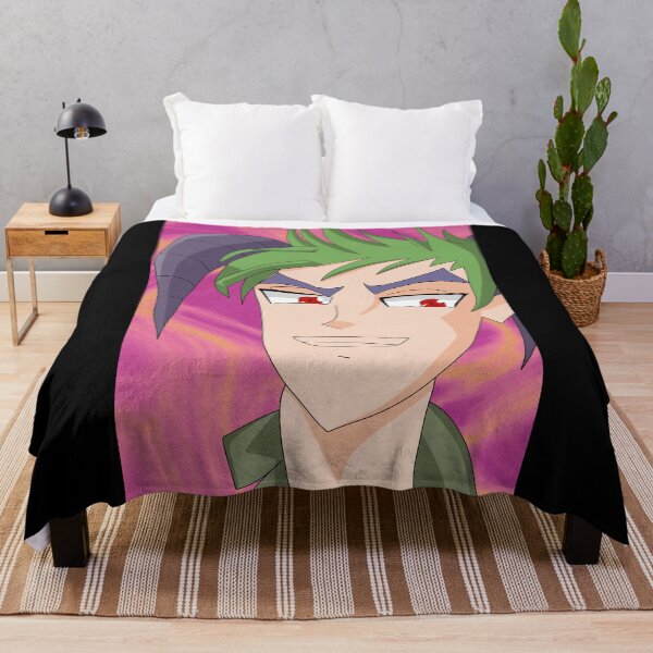 Item preview, Green Hair Man with Horn designed and sold by Suhewomi.