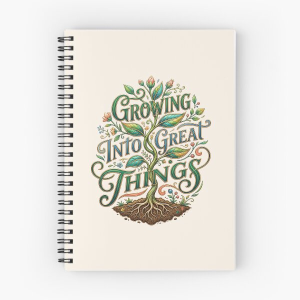 Item preview, Growing Into Great Things – An encouraging saying for children and families designed and sold by Girih.