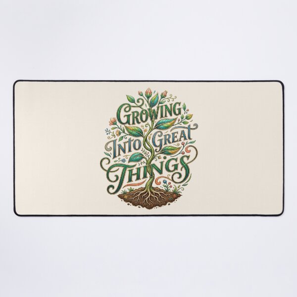 Item preview, Growing Into Great Things – An encouraging saying for children and families designed and sold by Girih.